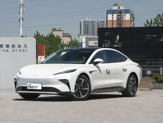 5 Doors 5 Seaters 500Km Rising Auto F7 Left Drive Sedan Hybrid Electric Vehicle