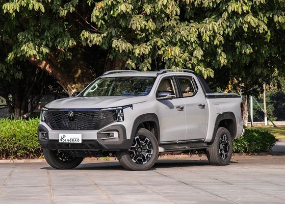 2025 ODM Battery Gasoline Petrol Fuel Hybrid Chang An Hunter Pickup Truck Gray / White / Orange Interior Color 1930mm Width