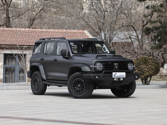 2025 4WD Energy Hybrid 3.0T Tank 300 SUV 500Nm 265KW 360Ps Gas Car with 105Km Pure Electric Range Black / Grey Interior